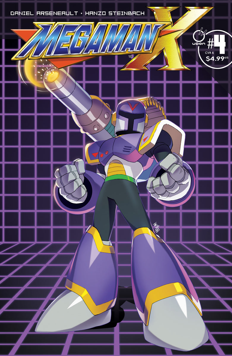 Mega Man X #4 CVR A - Hanzo Steinbach – UDON Entertainment