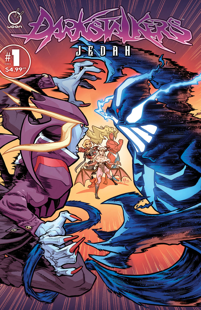 Darkstalkers: Jedah #1 CVR B - Alberto Alburquerque – UDON