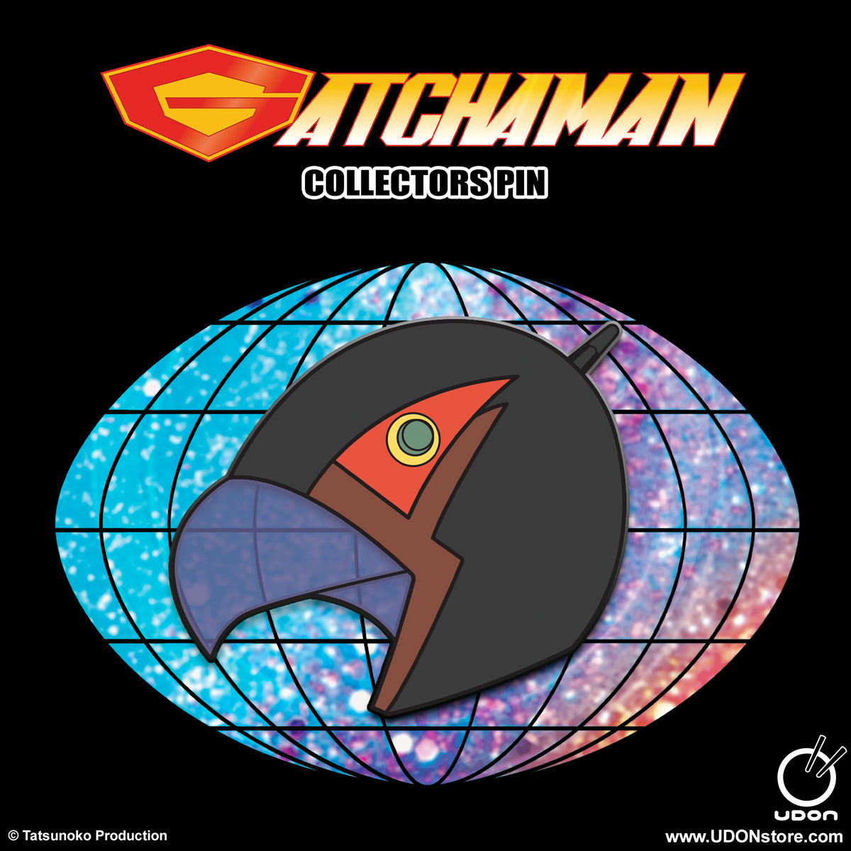 gatchaman motorcycle helmet Gatchaman Helmet Collectors Pin Series – UDON Entertainment