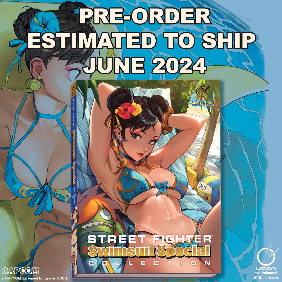 Street Fighter Swimsuit Special Volume 1 Hardcover - Gold Foil Online  Exclusive
