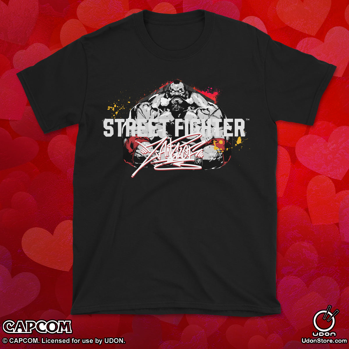 Street Fighter 6 - Zangief Graffiti Tee – UDON Entertainment