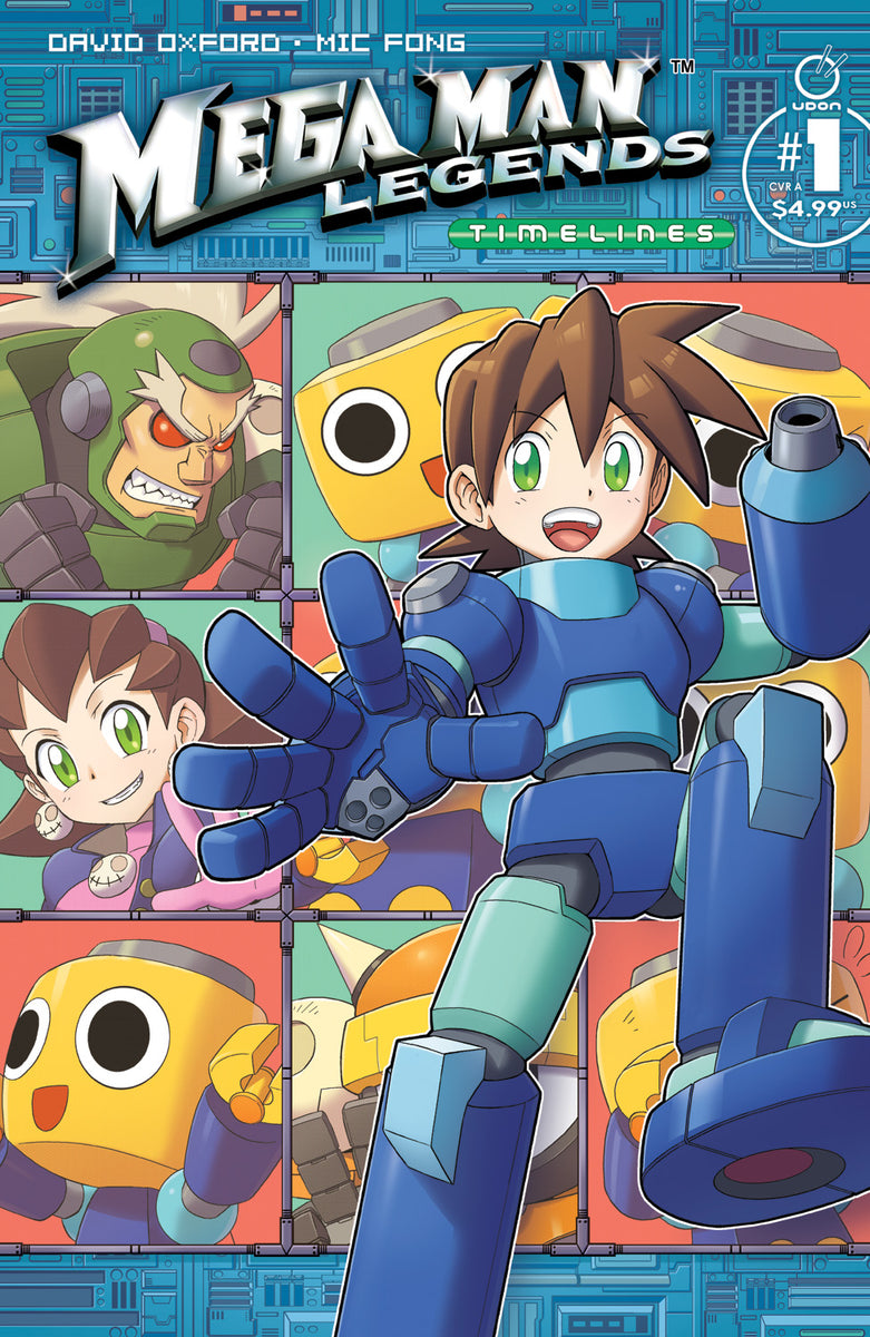 Mega Man Legends Timelines #1 CVR A - Mic Fong – UDON Entertainment