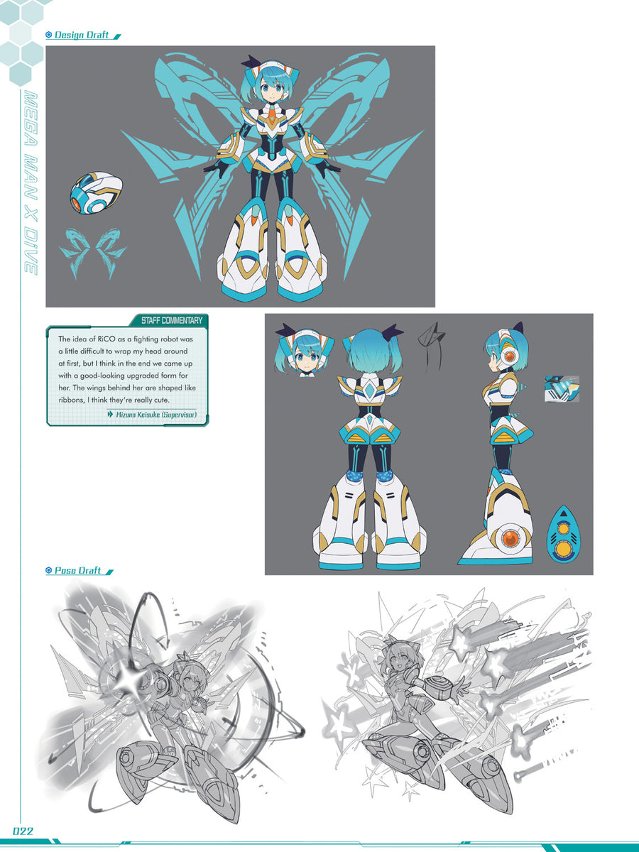 Mega Man X DiVE: Official Complete Works Hardcover Standard