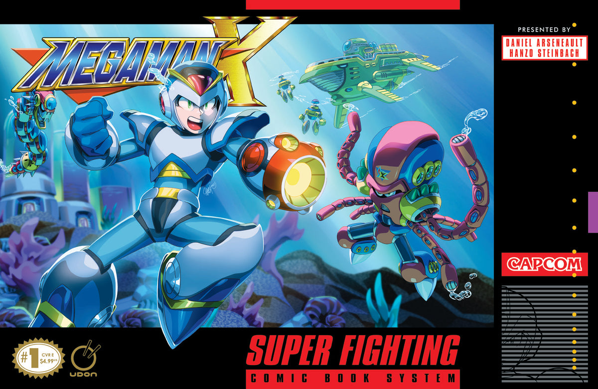 Mega Man X #1 CVR E Incentive - Chamba – UDON Entertainment