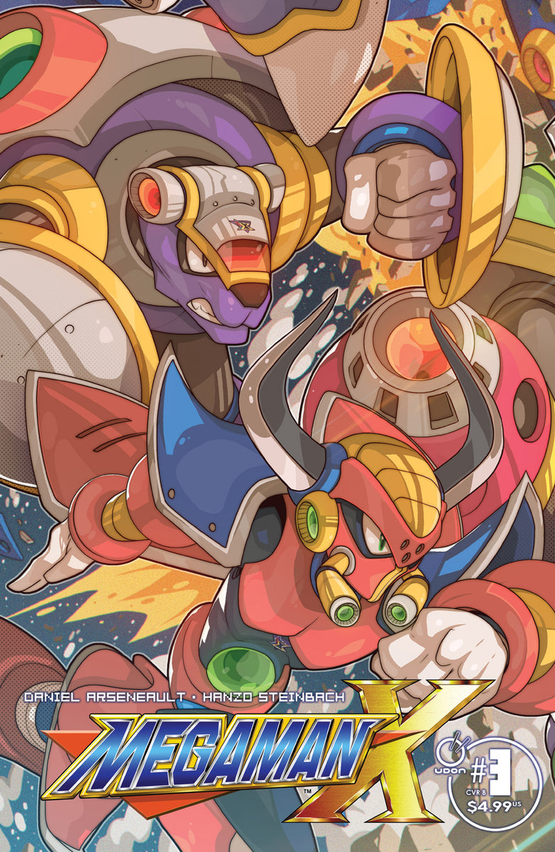 Mega Man X #3 CVR B - Edwin Huang – UDON Entertainment