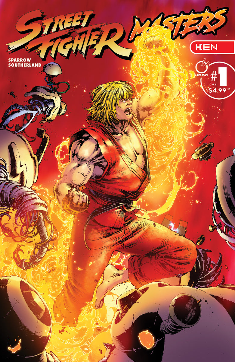Street Fighter Masters: Ken #1 CVR B - Matthew Weldon – UDON