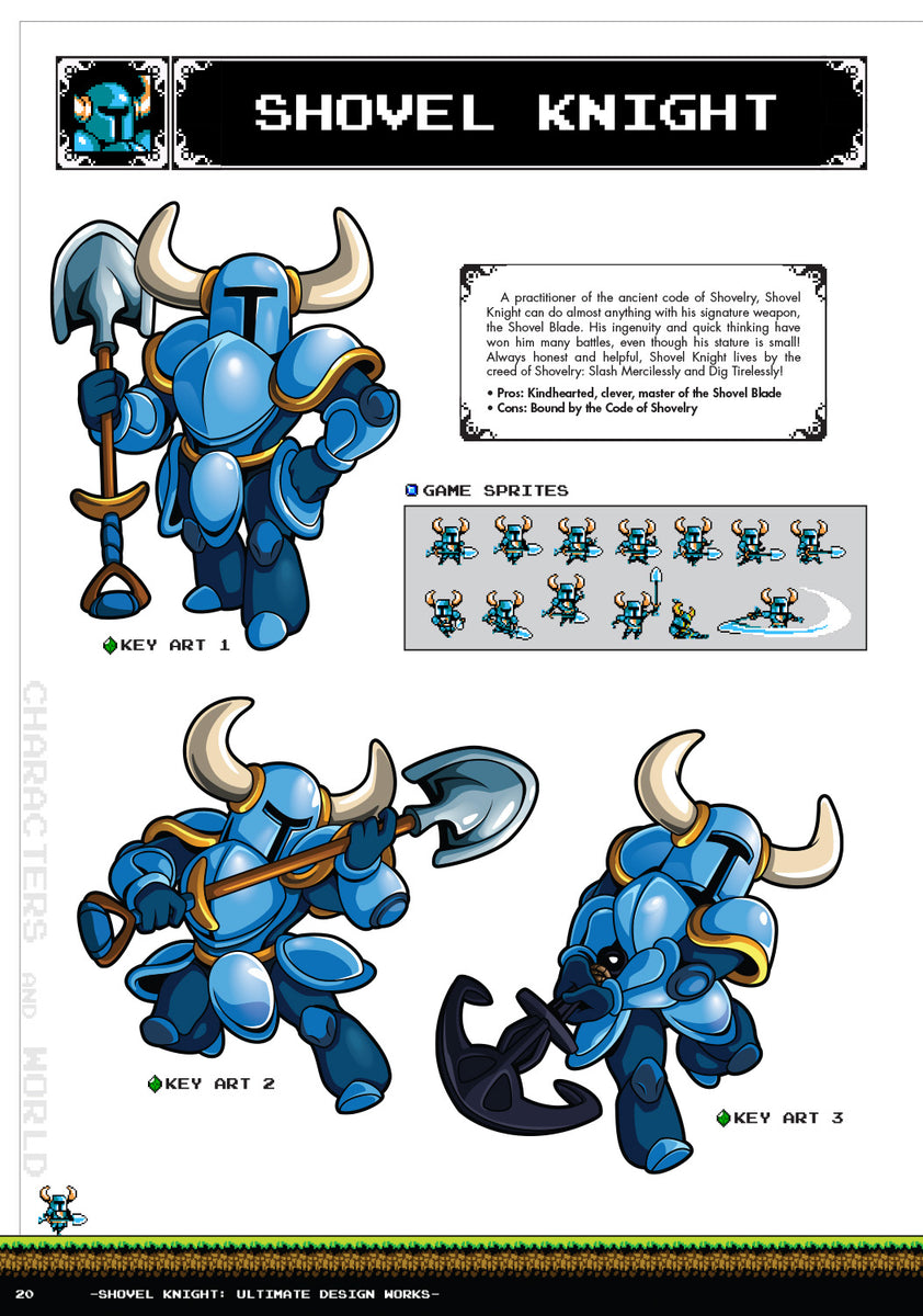 Shovel Knight: Ultimate Design Works Hardcover – UDON Entertainment