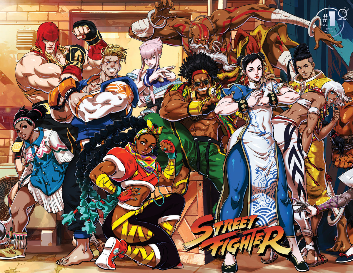 Street Fighter #1 - 2025 Edition Reprint Wraparound World Jam CVR
