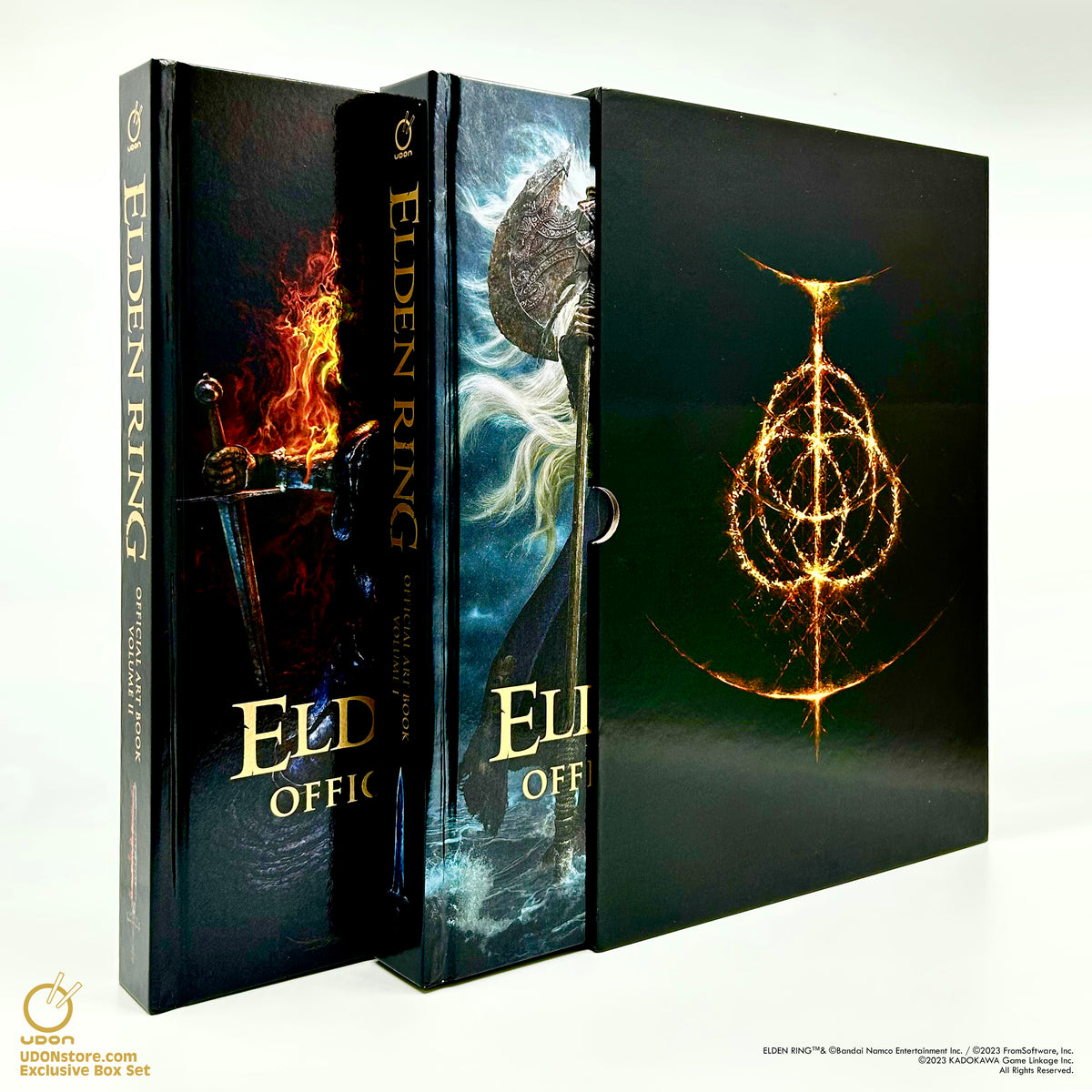 Elden Ring: Official Art Book Volumes 1 & 2 Hardcover – UDON 