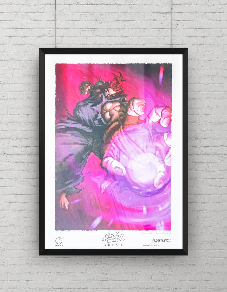 Akuma Street Fighter Art - Diamond Paintings 