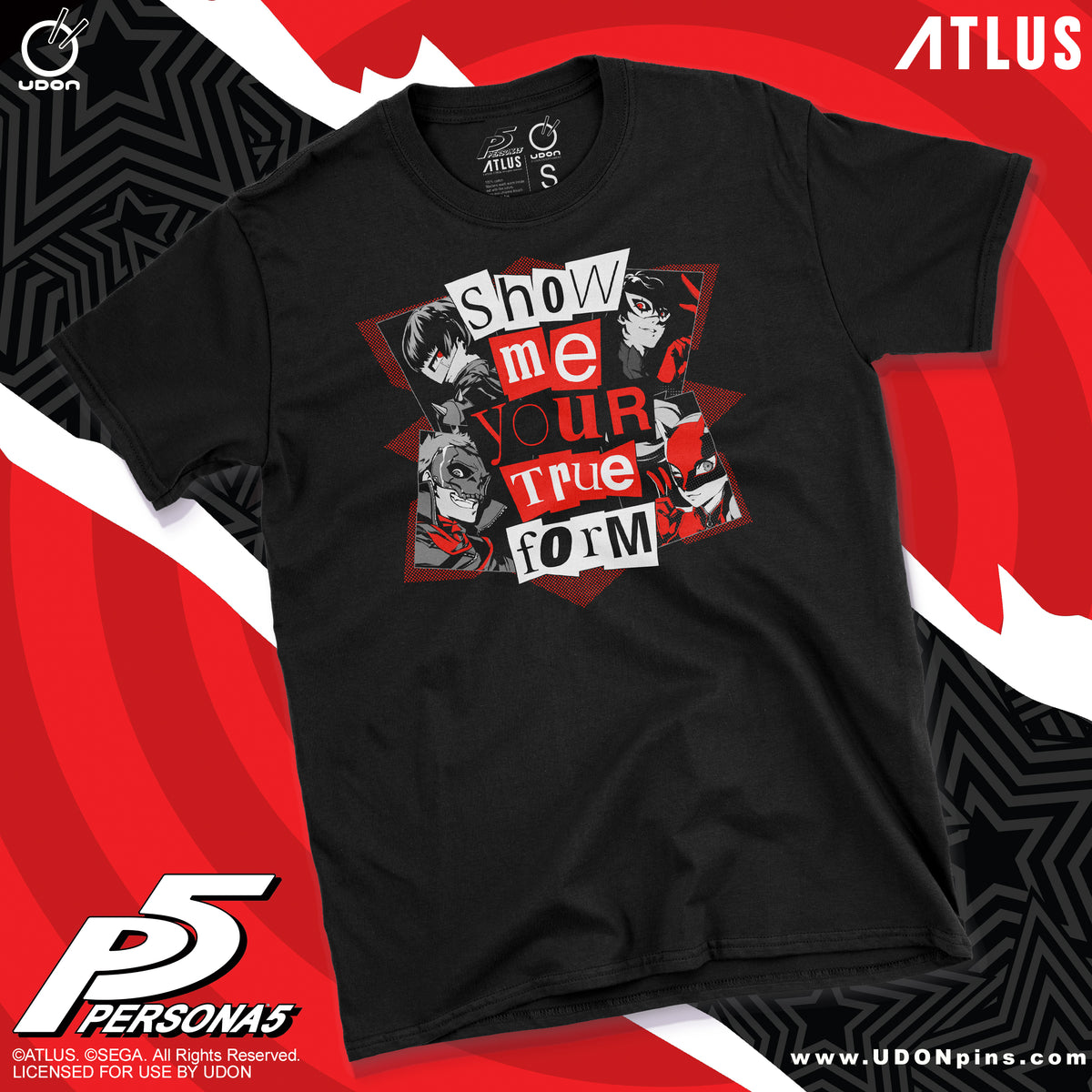 Persona 5 - Joker Tee – UDON Entertainment