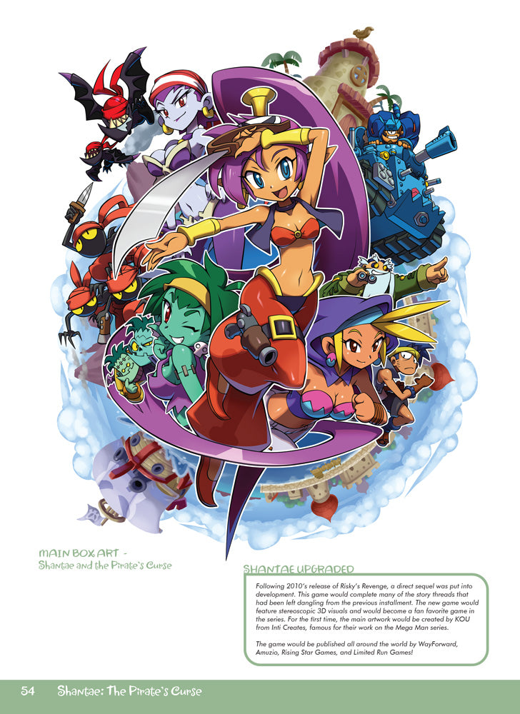 The Art of Shantae Hardcover Edition – UDON Entertainment
