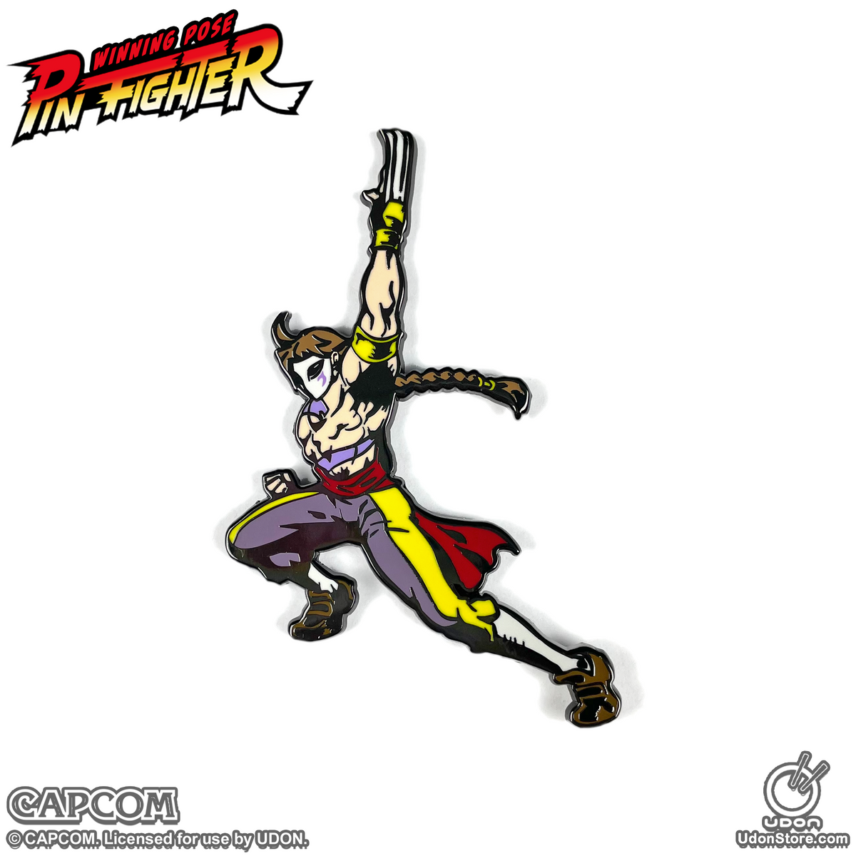 Street Fighter - Vega Bust Pin