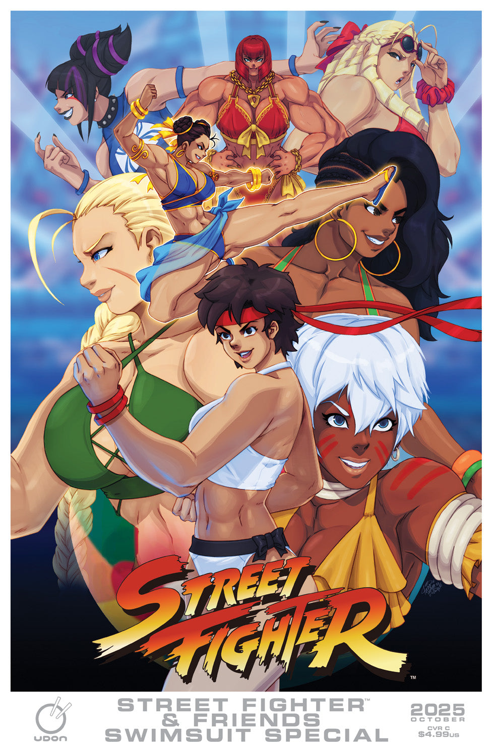 2025 Street Fighter & Friends Swimsuit Special #1 CVR C - Tovio