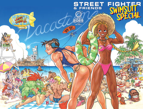 2025 Street Fighter & Friends Swimsuit Special #1 Incentive CVR E - Kinu Kishimura