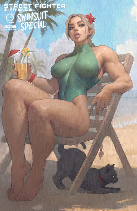 2025 Street Fighter & Friends Swimsuit Special #1 CVR X1 - Street Fighter II Cammy by Ickpot