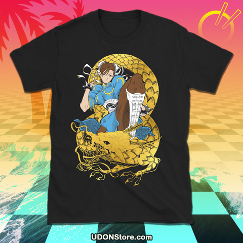 2025 Gold Foil Chun-Li Tee.png__PID:9916eea2-ed74-4087-b33c-ec6e11a47c76