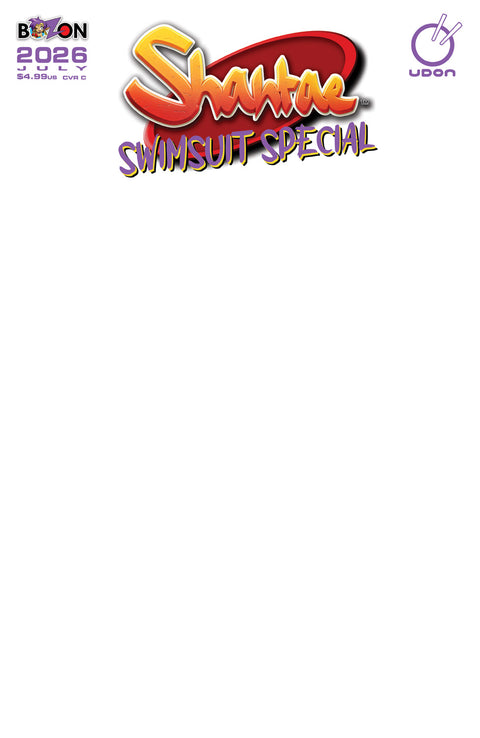 2026 Shantae Swimsuit Special #1 CVR C - Blank Sketch