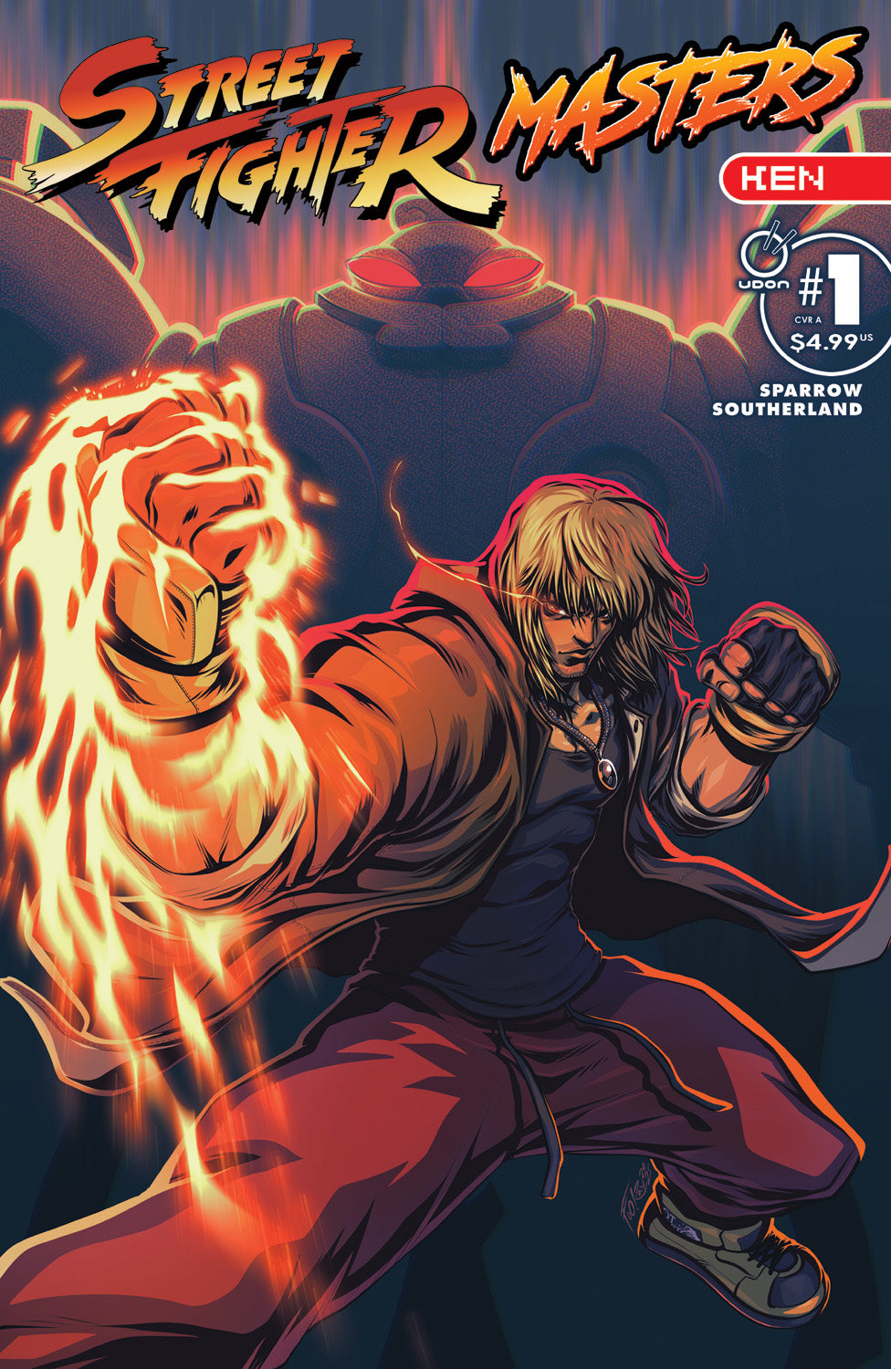アメコミ STREET FIGHTER MASTERS: KEN #1 Street Fighter Masters: Ken #1 CVR A - Royce Southerland – UDON