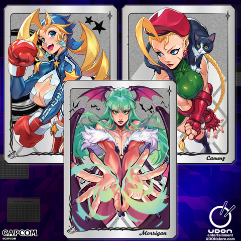 Capcom Queens Limited Edition Metal Card Set 2