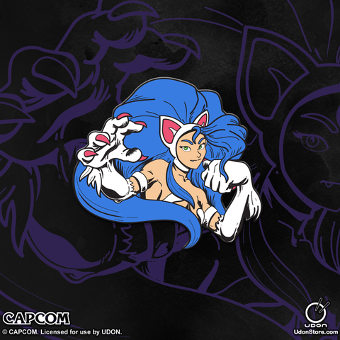 Darkstalkers Bust Pin - Felicia
