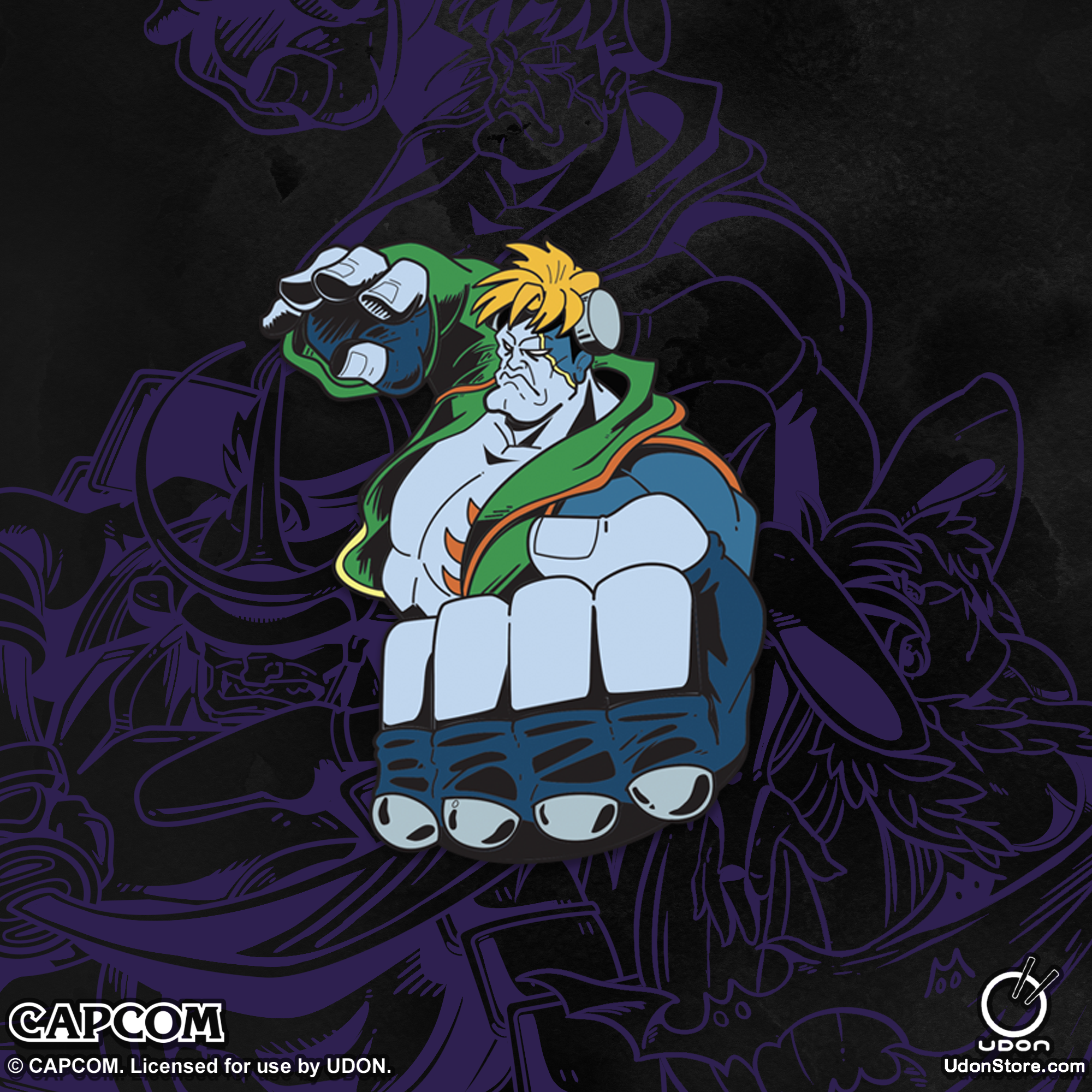victor takeru 原画　一点もの　unique Darkstalkers Bust Pin - Victor – UDON Entertainment
