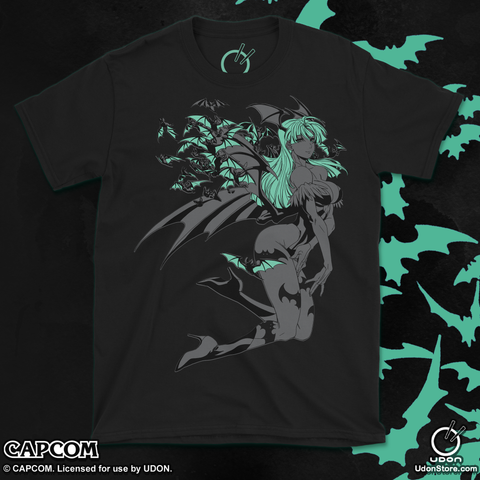 Darkstalkers Midnight Morrigan Tee