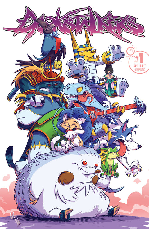 Darkstalkers X Street Fighter: Blood Throne #1 CVR C - Dax Gordine