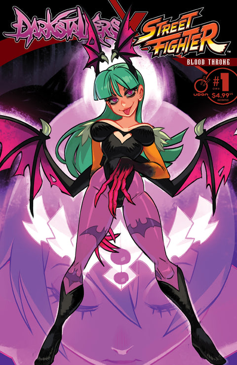 Darkstalkers X Street Fighter: Blood Throne #1 Incentive CVR D - Alex Ahad