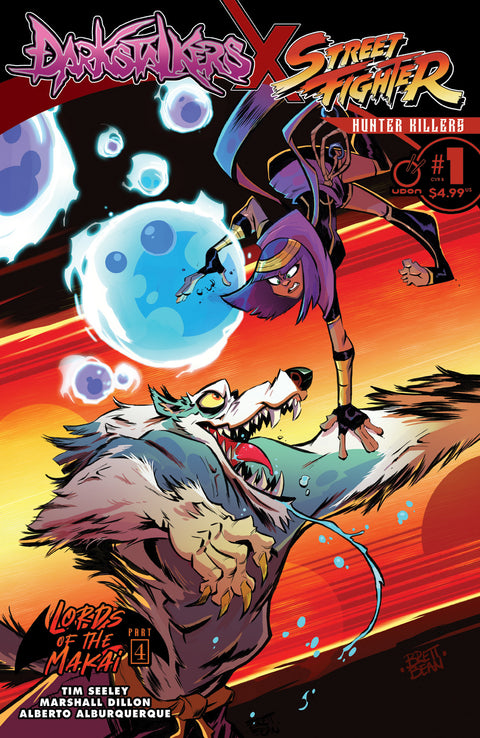 Darkstalkers X Street Fighter: Hunter Killers #1 CVR B - Brett Bean