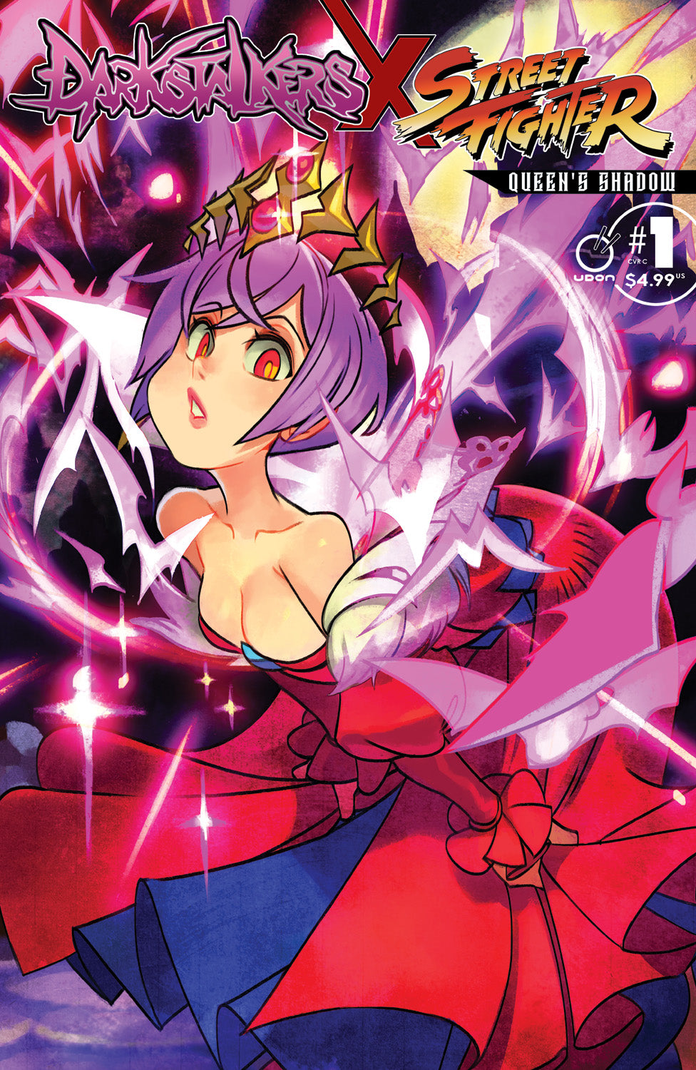 ストリートファイター CAPCOMQUEENS Darkstalkers X Street Fighter: Queen's Shadow #1 CVR C - Incentive