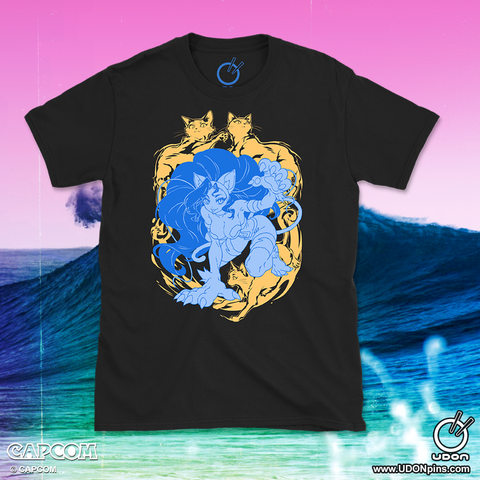 Darkstalkers Felicia Gold Foil Tee