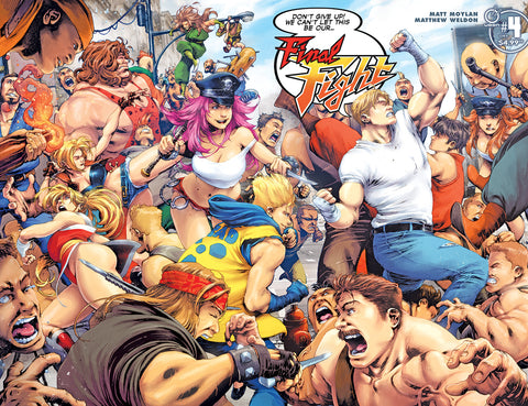 Final Fight #4 - CVR A - Matt Weldon