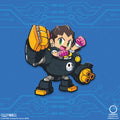 Mega Man Legends - Tron Bonne Collectible Pin - Black Suit Variant