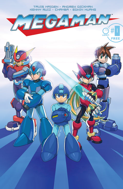 Mega Man #0 - UDON Store Exclusive Cover by Chamba