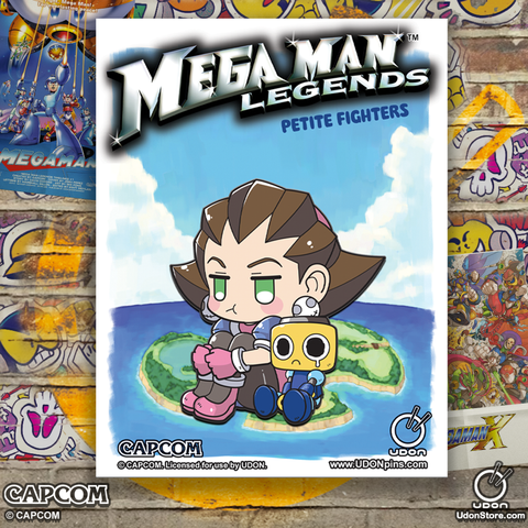 Mega Man Legends - Petite Fighter Tron Bonne & Sad Servbot