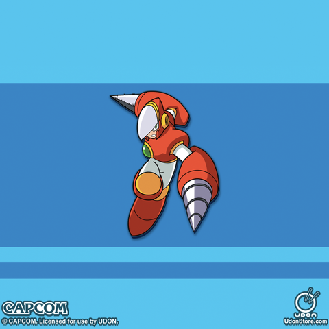 Mega Man Robot Masters Collector's Pin - Crash Man