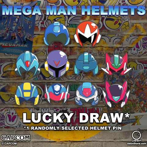 Mega Man Helmets - Lucky Draw