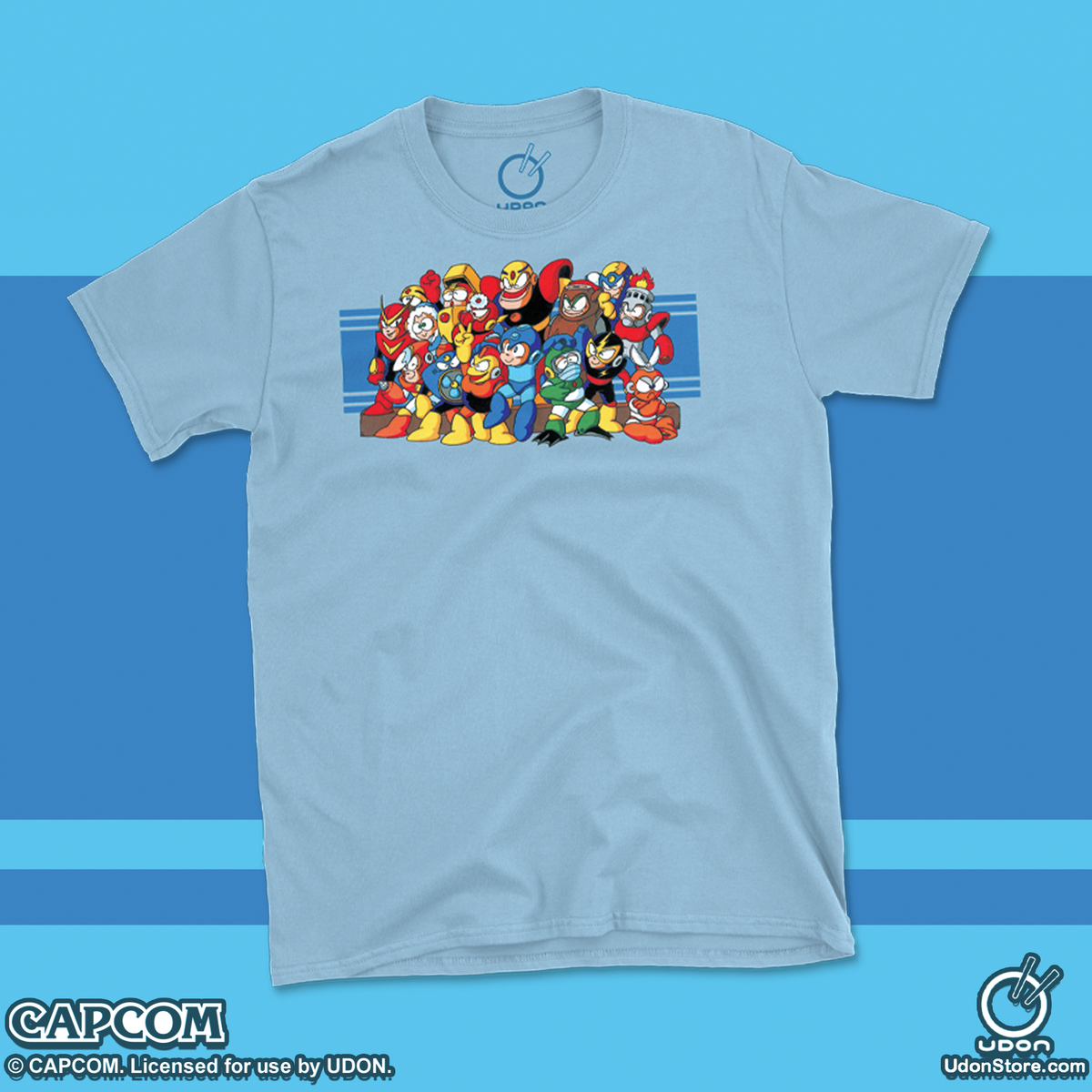 Mega Man Robot Masters Tee – UDON Entertainment