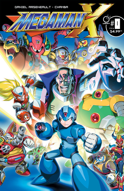 Mega Man X #0 CVR A - Jeffrey 'Chamba' Cruz