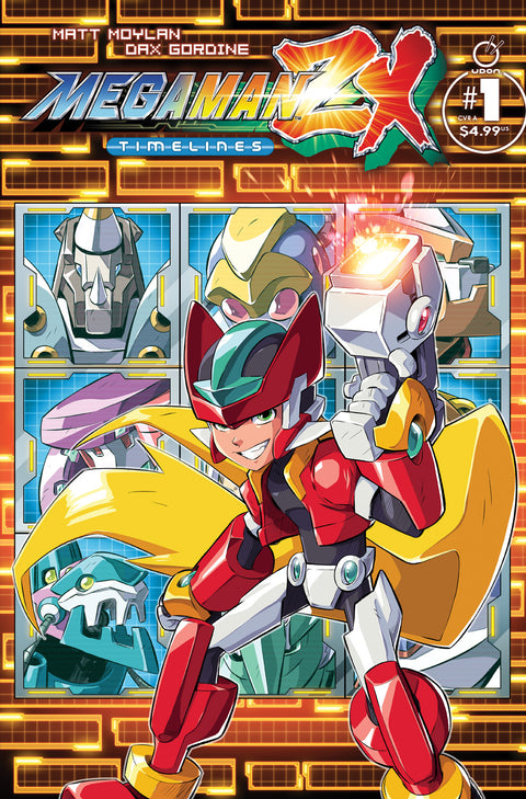 Mega Man ZX Timelines #1 CVR A - Dax Gordine