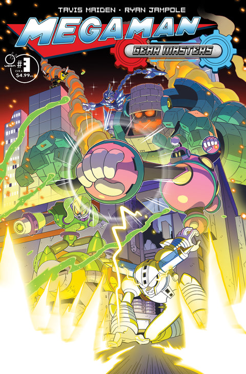 Mega Man: Gear Masters #3 CVR A - Ryan Jampole