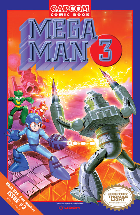 Mega Man: Gear Masters #3 CVR D - Incentive by Genzoman