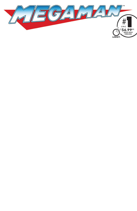 Mega Man Timelines #1 CVR C - Blank Sketch