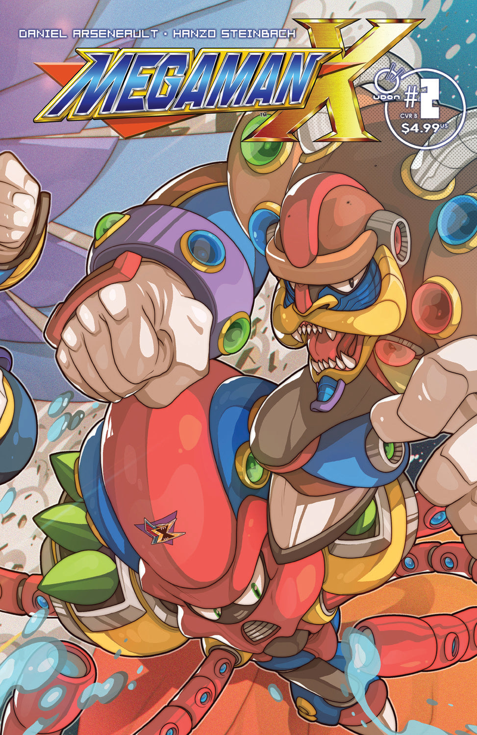Mega Man X #2 CVR B - Edwin Huang – UDON Entertainment Mega Man X #2 CVR B - Edwin Huang – UDON Entertainment