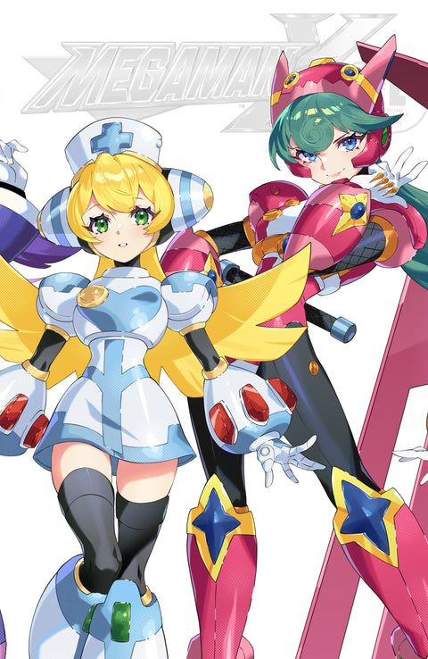 Mega Man X #2 CVR X1 - Atomic Marshmallow Ladies of X