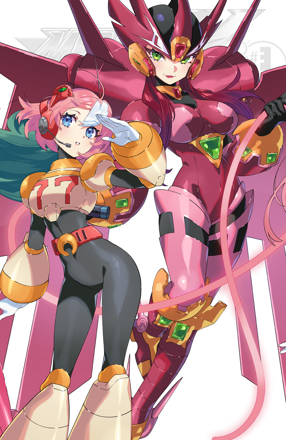 Mega Man X #3 CVR X1 - Atomic Marshmallow Ladies of X – UDON Entertainment