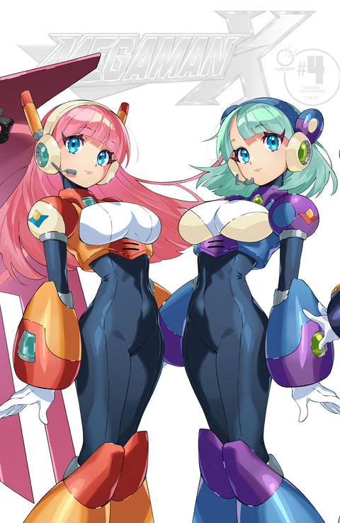 Mega Man X #4 CVR X1 - Atomic Marshmallow Ladies of X
