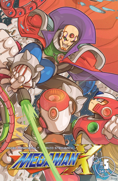 Mega Man X #5 CVR B - Edwin Huang