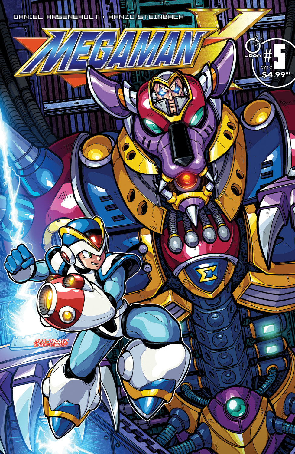 Mega Man X #5 CVR C - James Raiz – UDON Entertainment